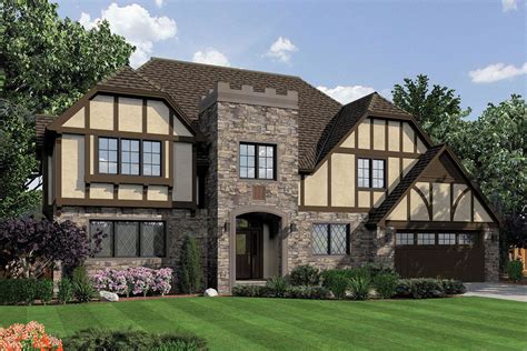 modern tudor style house plans|contemporary tudor house plans.